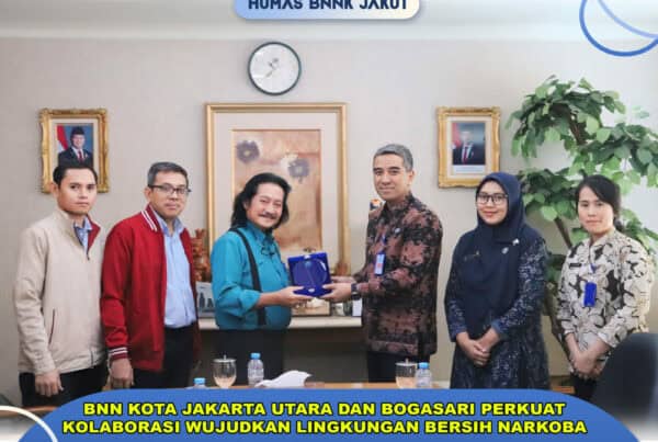 BNN KOTA JAKARTA UTARA DAN BOGASARI PERKUAT KOLABORASI WUJUDKAN LINGKUNGAN BERSIH NARKOBA BNN KOTA JAKARTA UTARA DAN BOGASARI PERKUAT KOLABORASI WUJUDKAN LINGKUNGAN BERSIH NARKOBA