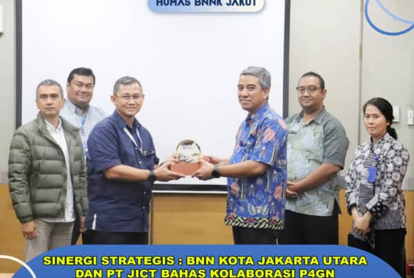 SINERGI STRATEGIS : BNN KOTA JAKARTA UTARA DAN PT JICT BAHAS KOLABORASI P4GN