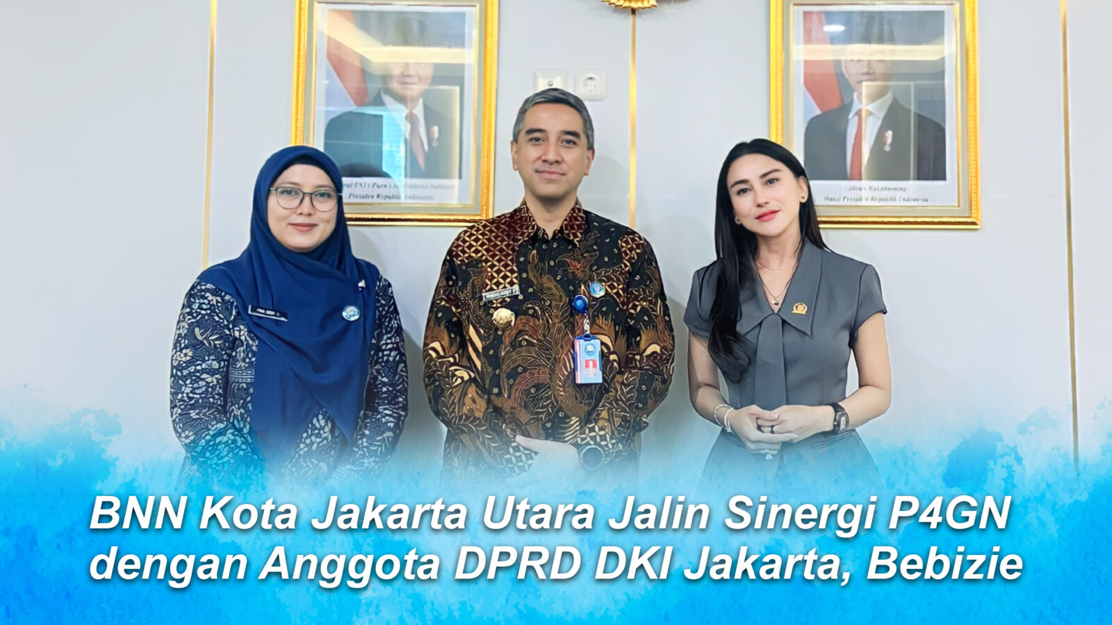 BNN Kota Jakarta Utara Jalin Sinergi P4GN dengan Anggota DPRD DKI Jakarta, Bebizie