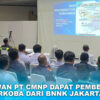 KARYAWAN PT CMNP DAPAT PEMBEKALAN ANTI NARKOBA DARI BNNK JAKARTA UTARA